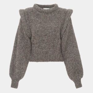 Women's Gray Beige Heather Sweater